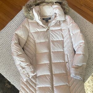 NWOT women’s winter coat size M champagne color